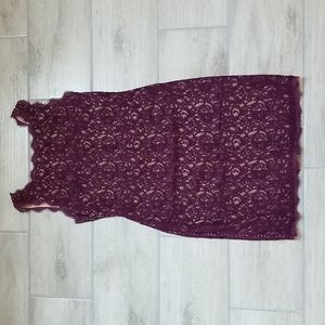 ~Adrianna Papell~ Sleeveless Lace Dress